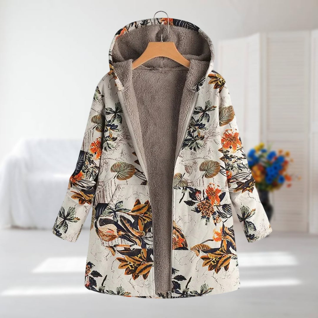 Camellia Damesjas Winter - Stijlvolle Warmte met Fleecevoering