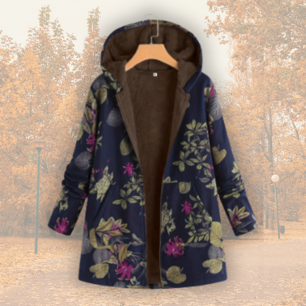 Camellia Damesjas Winter - Stijlvolle Warmte met Fleecevoering