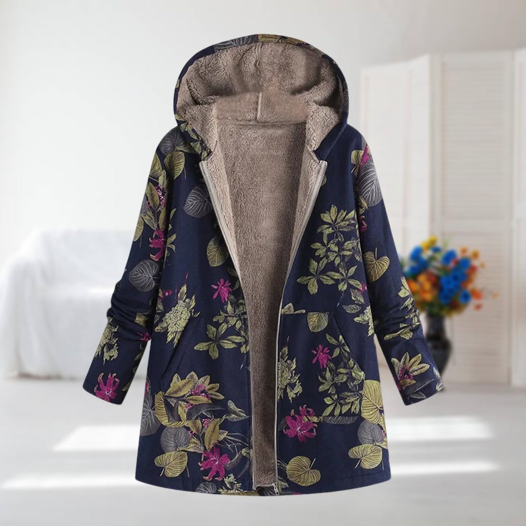 Camellia Damesjas Winter - Stijlvolle Warmte met Fleecevoering