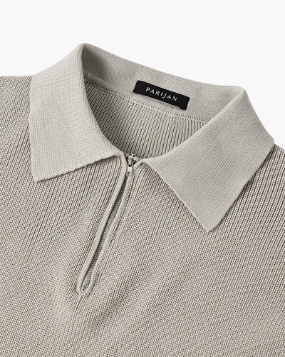 Heren Poloshirt - Stijlvol Half-Zip Van Zacht Katoen voor Comfort