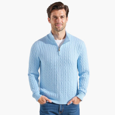 Kabelbrei Herentrui - Stijlvolle Warmte in 5 Kleuren, 100% Katoen
