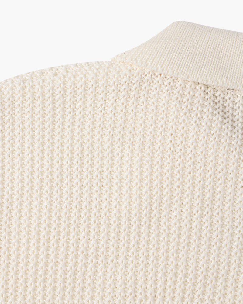 Katoenen Half-Zip Heren Trui - Comfortabel en Stijlvol Voor Elke Gelegenheid