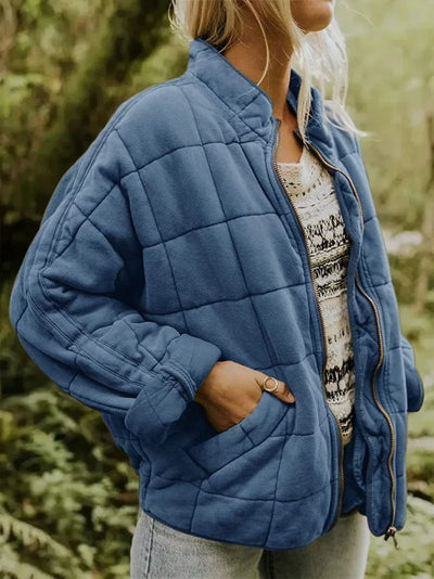 Lange Dames Jas - Comfortabele Oversized Winterstijl met Functionele Zakken