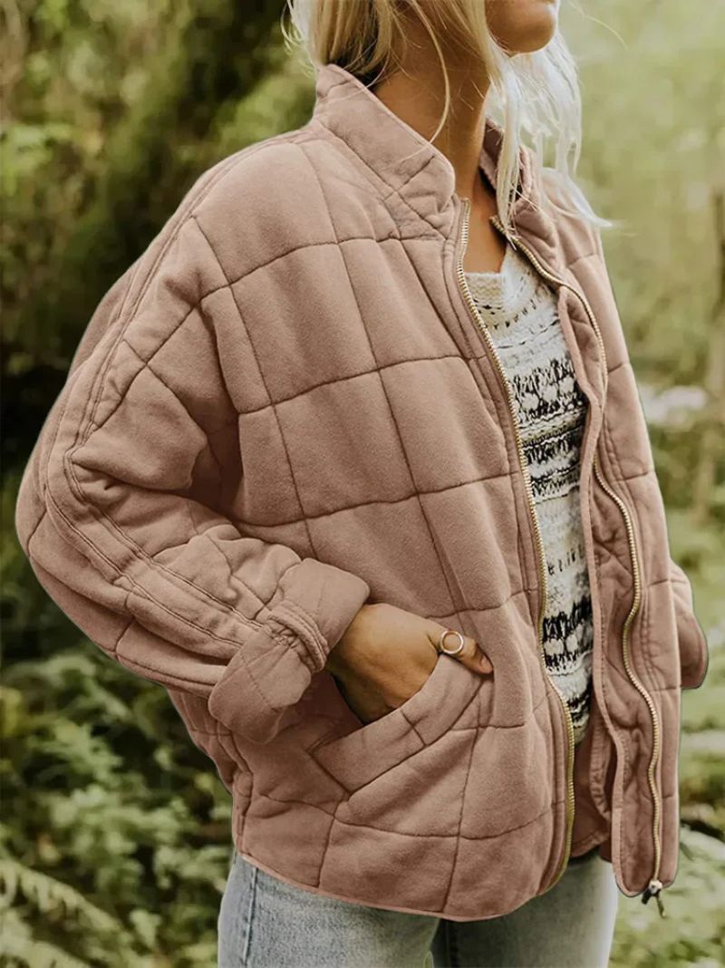 Lange Dames Jas - Comfortabele Oversized Winterstijl met Functionele Zakken