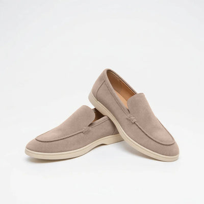 Monaco Suede Loafers Zwart - Tijdloos Comfort Voor Mannen