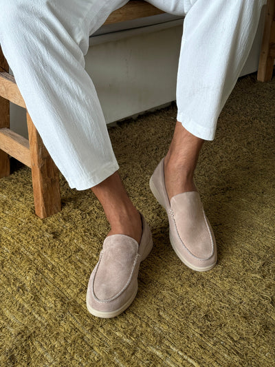 Monaco Suede Loafers Zwart - Tijdloos Comfort Voor Mannen