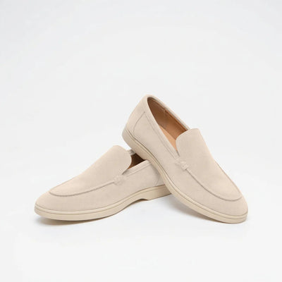 Monaco Suede Loafers Zwart - Tijdloos Comfort Voor Mannen