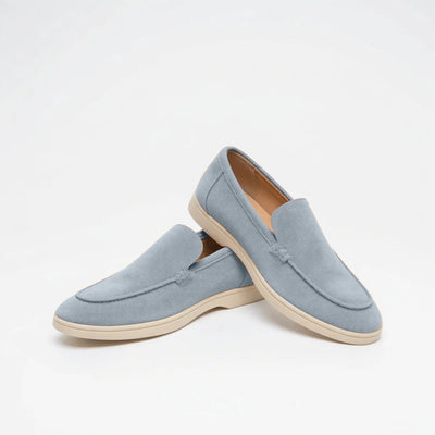 Monaco Suede Loafers Zwart - Tijdloos Comfort Voor Mannen