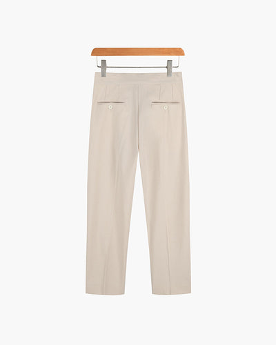 Paris Old Money Broek - Tijdloos Design Met Perfecte Pasvorm Dames