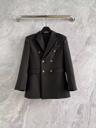 Damesblazer Zwart
