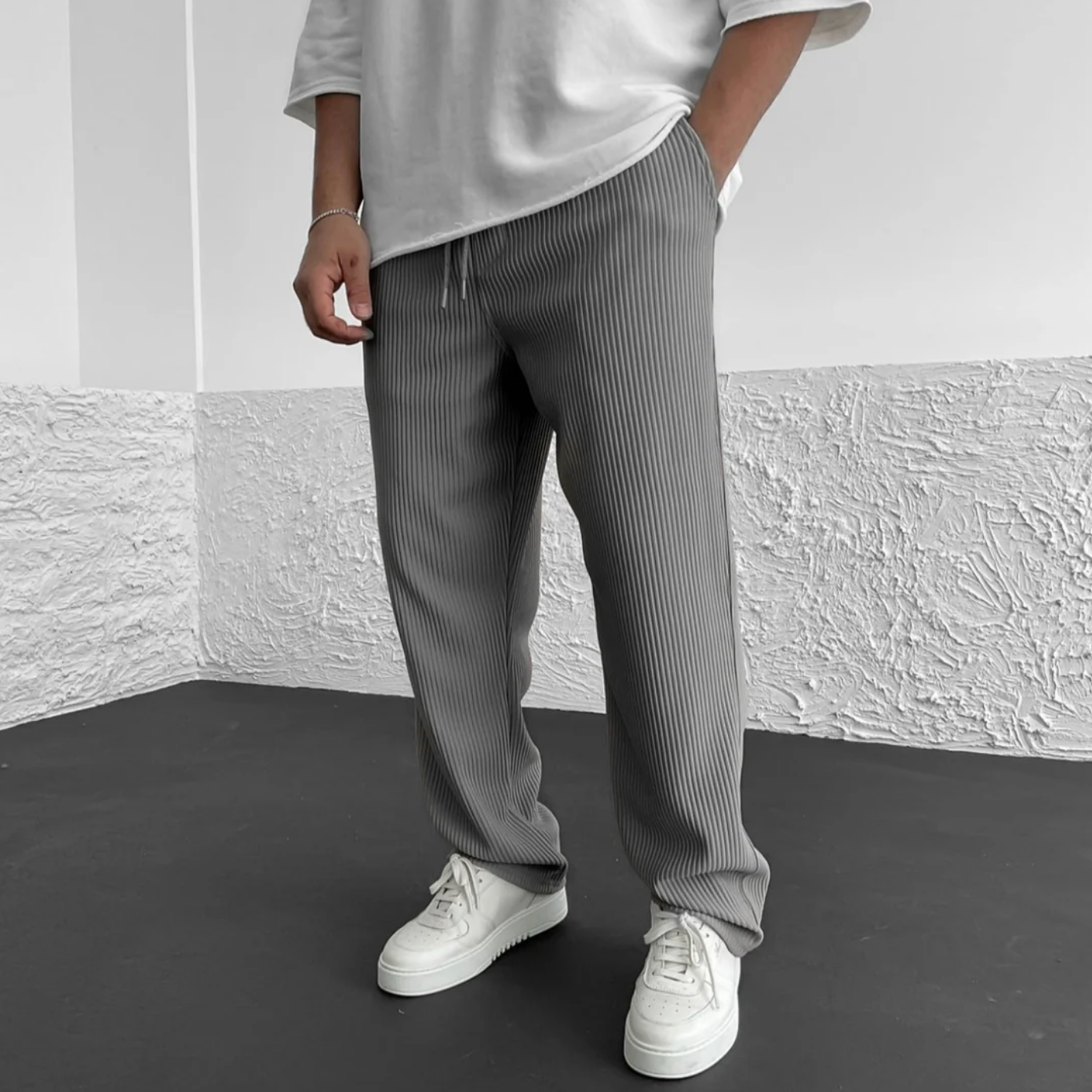 Monaco Relaxed Kitted Pants