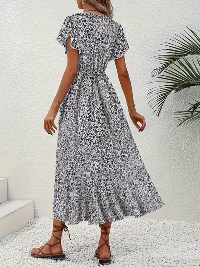 Iris Wrap Dress | Elegantes Kleid mit V-Ausschnitt