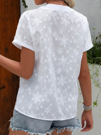 Klassish™  | Lily Embroidered Blouse