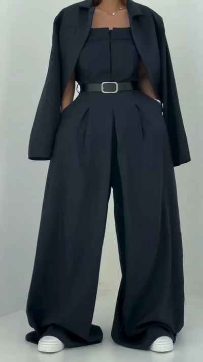 Klassish™ | Set voor dames met bustier + Jasje – Elegante en modieuze stijl