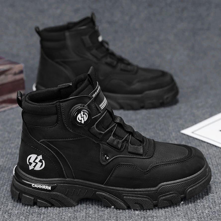 Heren Outdoor Werkschoenen – Stevig, Comfortabel & Inclusief Gratis Orthopedische Inlegzool