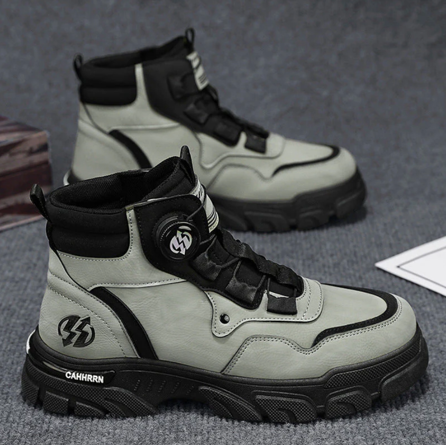 Heren Outdoor Werkschoenen – Stevig, Comfortabel & Inclusief Gratis Orthopedische Inlegzool