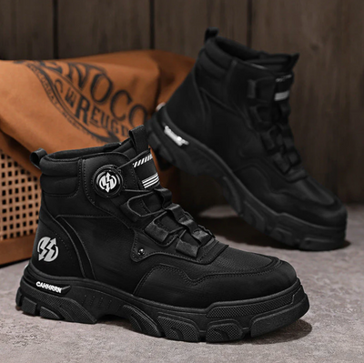 Heren Outdoor Werkschoenen – Stevig, Comfortabel & Inclusief Gratis Orthopedische Inlegzool