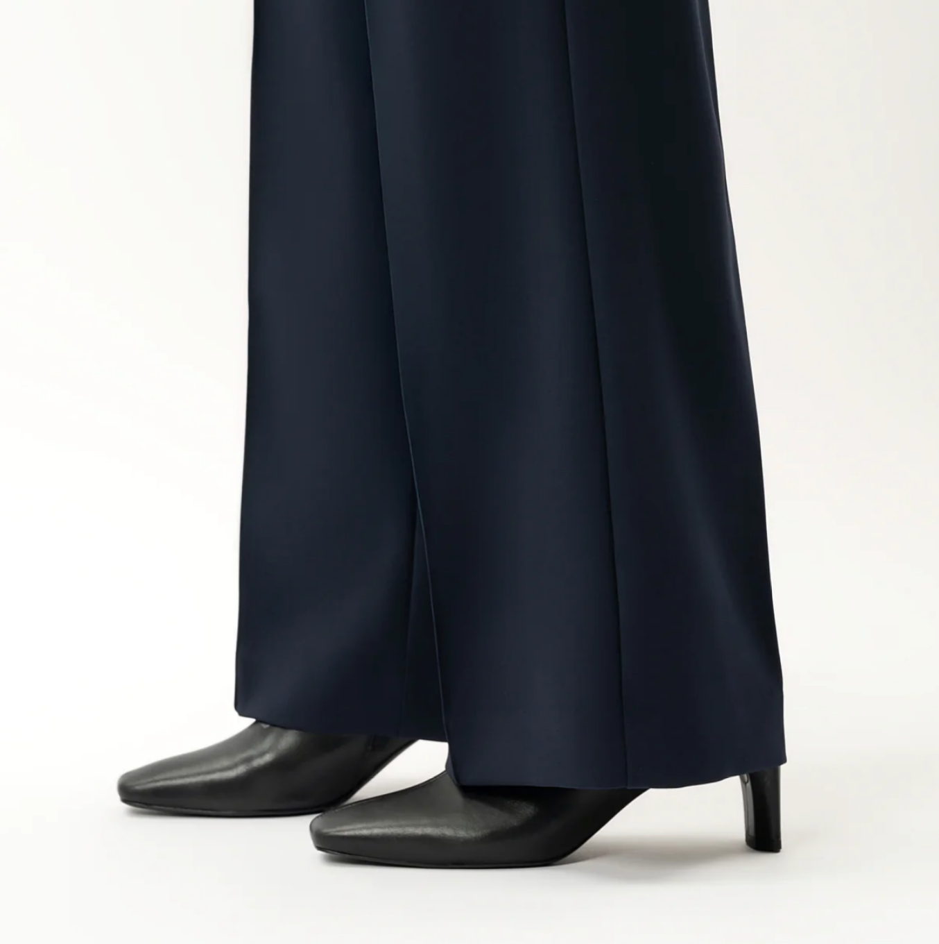 Crêpe relaxte broek
