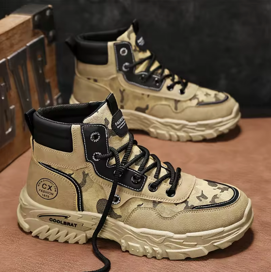Heren Tactical Werkschoenen – Duurzaam, Stoer & Perfect voor Outdoor Avonturen
