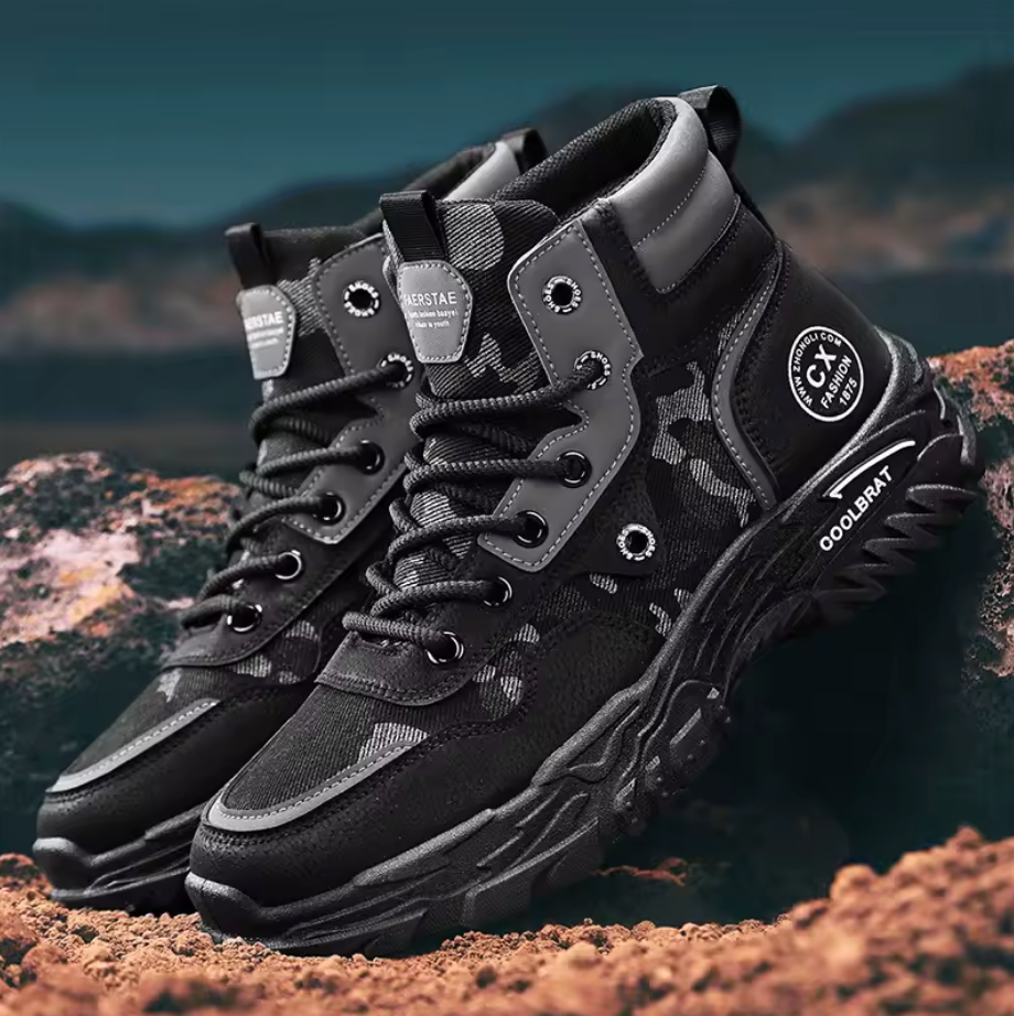 Heren Tactical Werkschoenen – Duurzaam, Stoer & Perfect voor Outdoor Avonturen