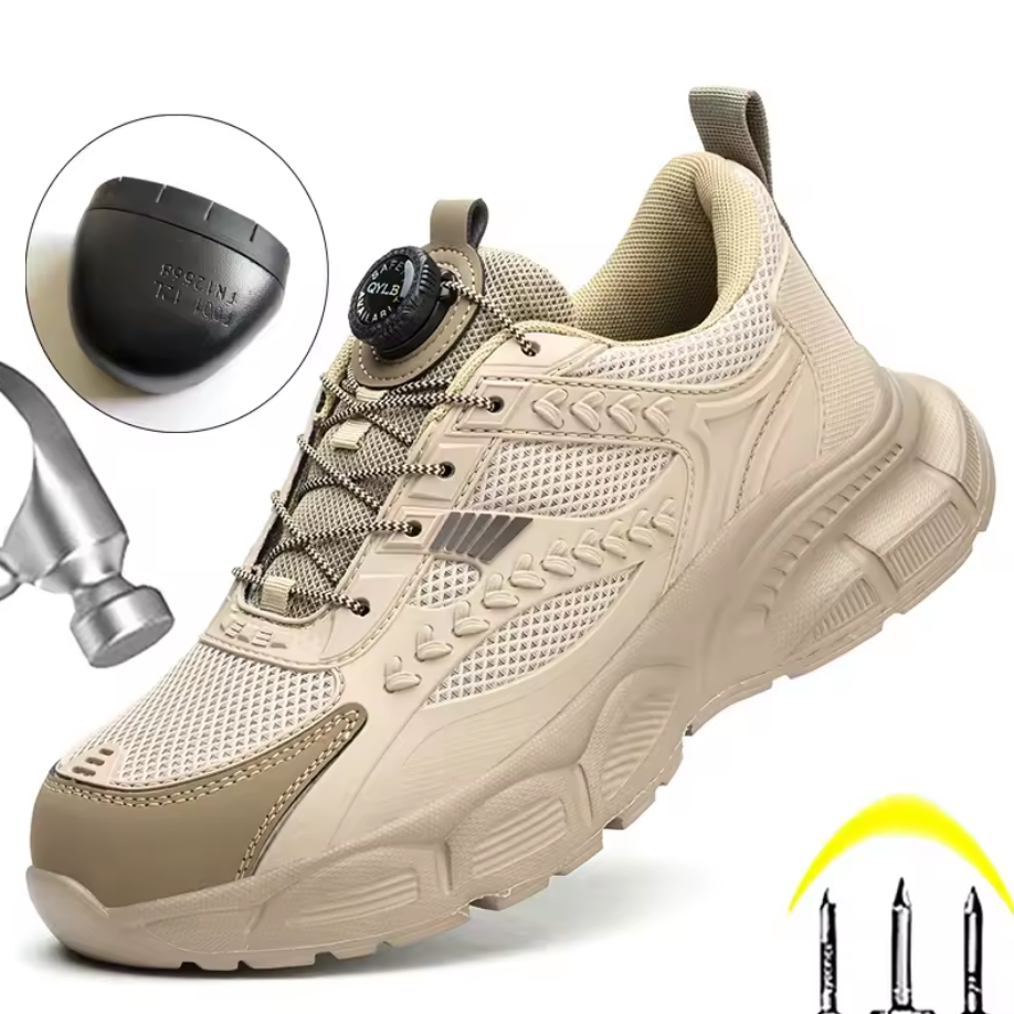 Werkschoenen – Stevig, Comfortabel & Inclusief Gratis Orthopedische Inlegzool
