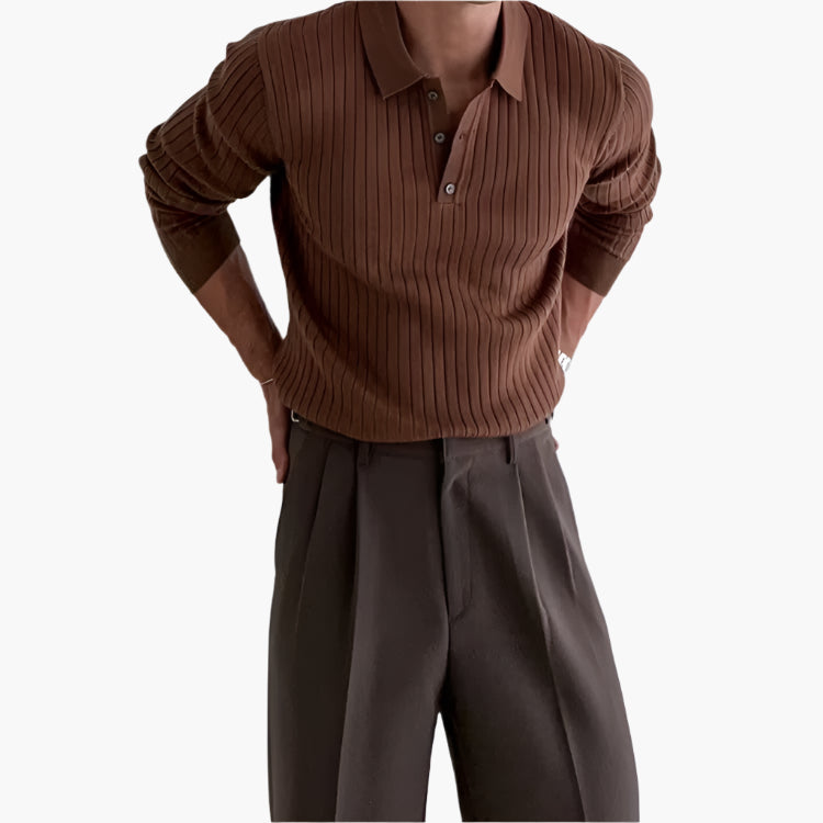 Seojin Polo Shirt Heren - Luxe 100% Katoen Voor Comfortabele Stijl