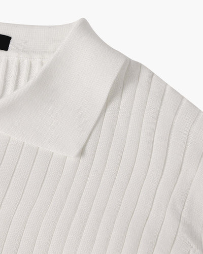 Suwon Polo Heren - Stijlvol V-Hals Poloshirt voor Comfort en Elegantie