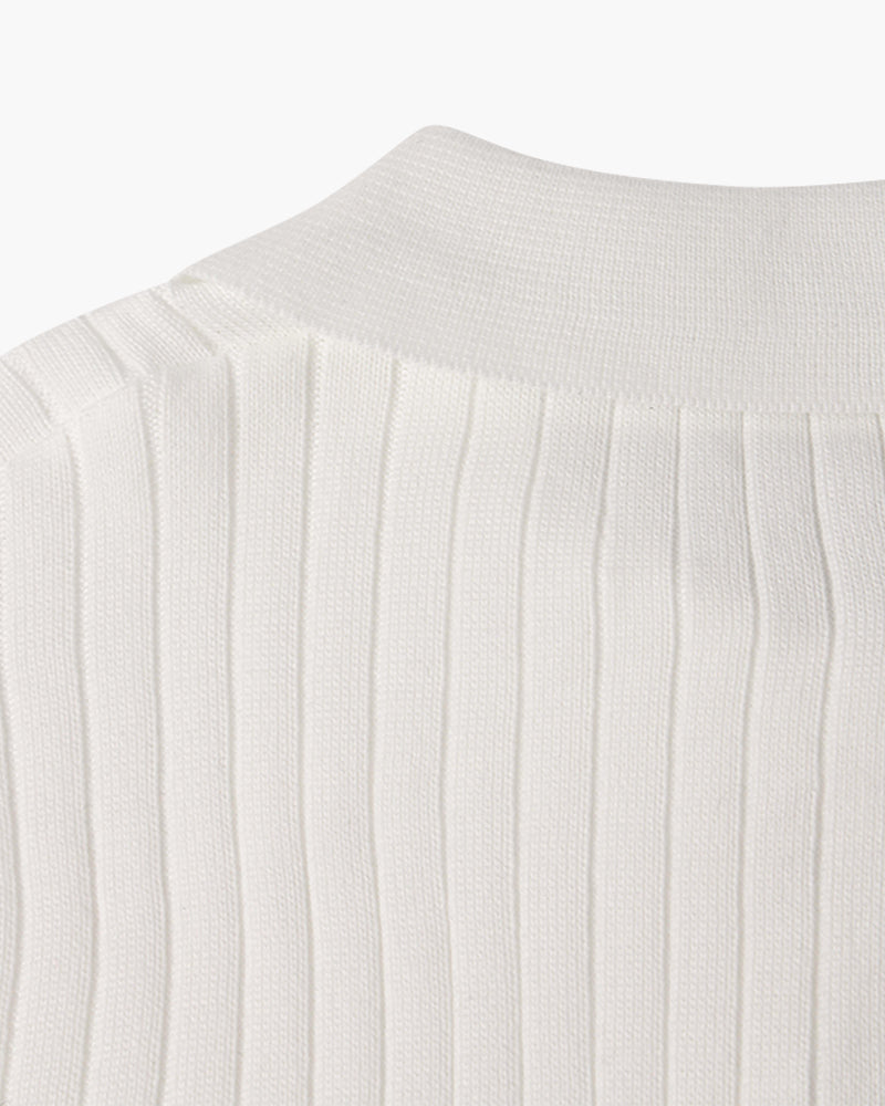Suwon Polo Heren - Stijlvol V-Hals Poloshirt voor Comfort en Elegantie