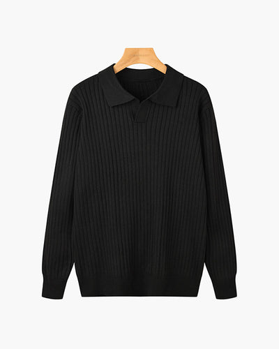 Suwon Polo Heren - Stijlvol V-Hals Poloshirt voor Comfort en Elegantie